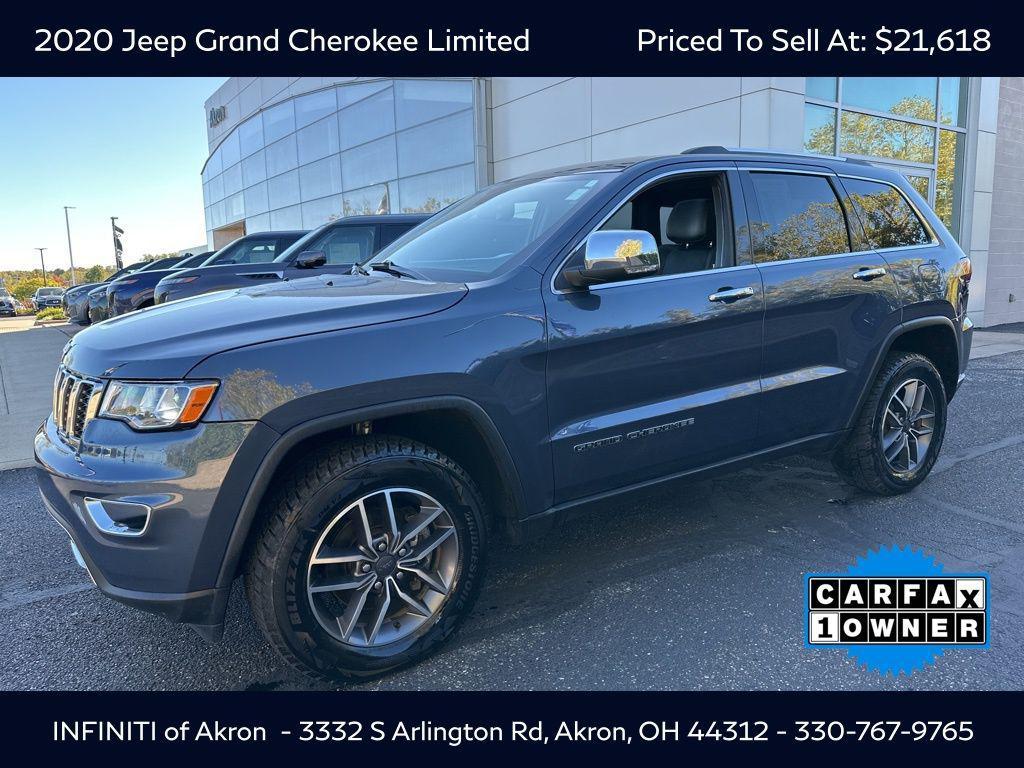 used 2020 Jeep Grand Cherokee car, priced at $21,618