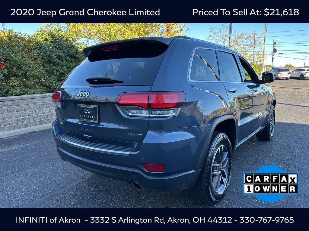 used 2020 Jeep Grand Cherokee car, priced at $21,618