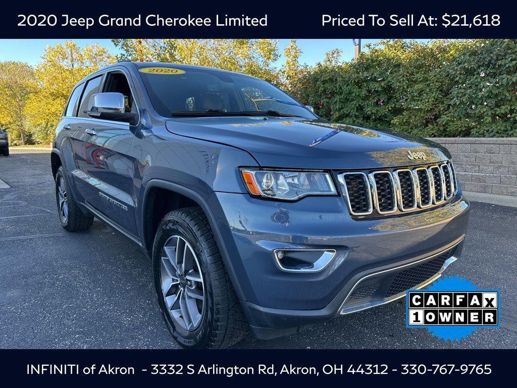used 2020 Jeep Grand Cherokee car, priced at $21,618