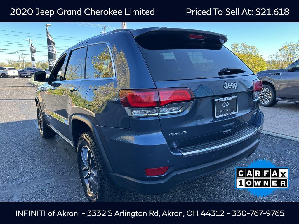 used 2020 Jeep Grand Cherokee car, priced at $21,618