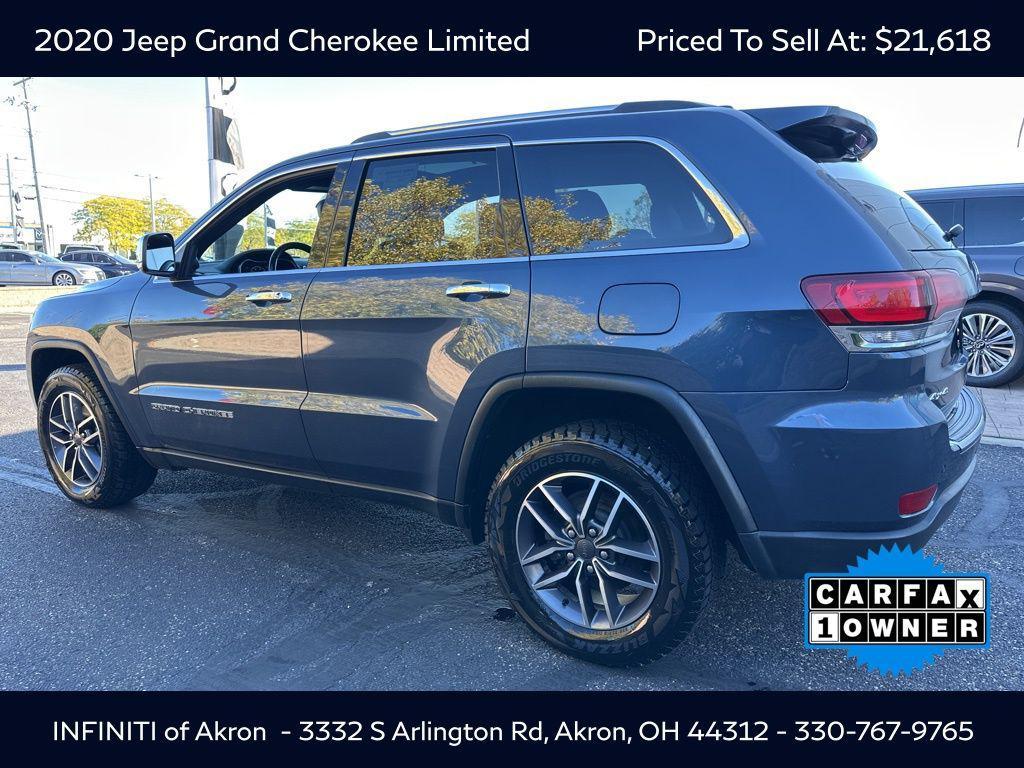 used 2020 Jeep Grand Cherokee car, priced at $21,618