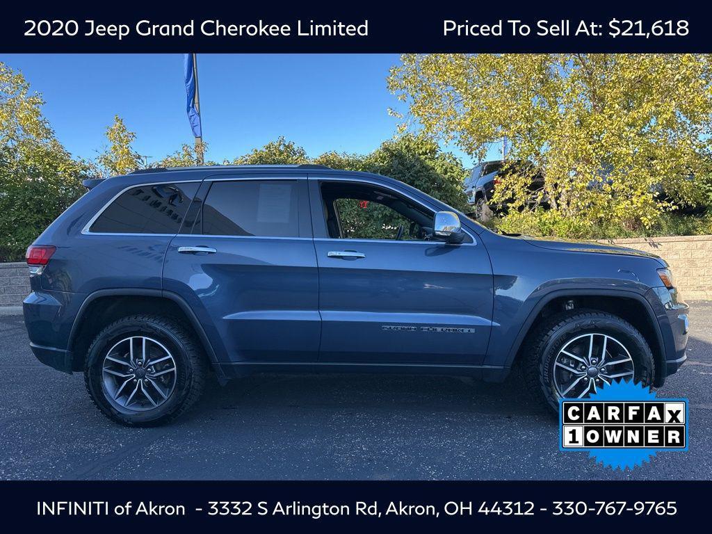 used 2020 Jeep Grand Cherokee car, priced at $21,618