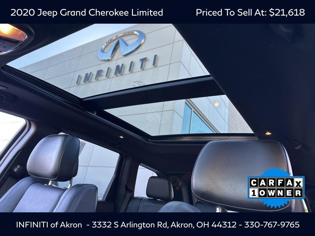 used 2020 Jeep Grand Cherokee car, priced at $21,618