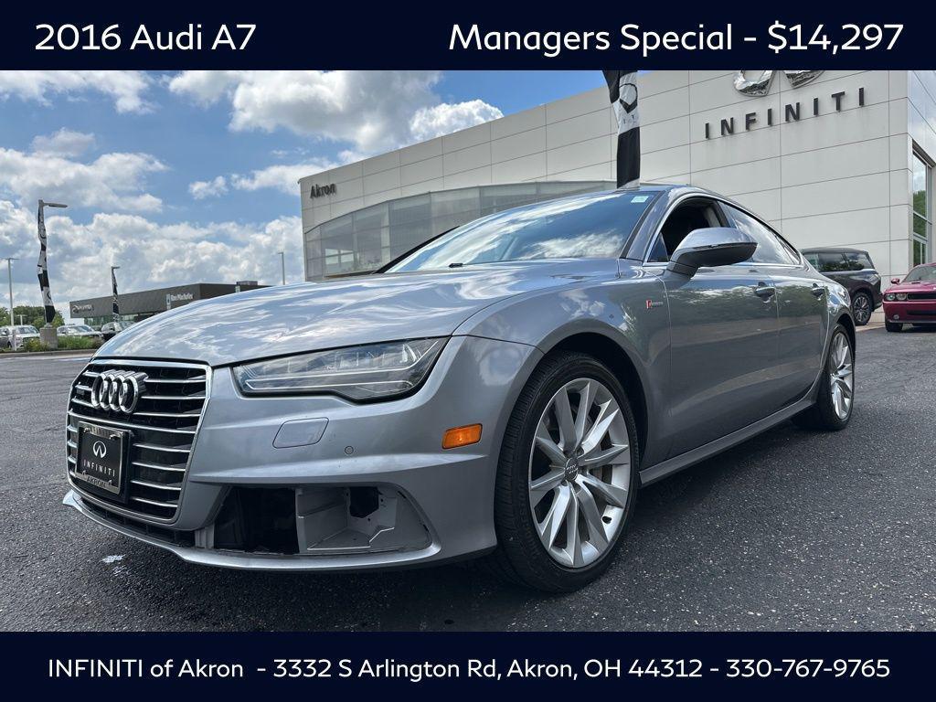 used 2016 Audi A7 car, priced at $14,297