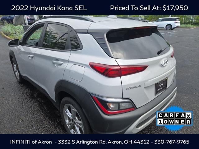 used 2022 Hyundai Kona car, priced at $17,950