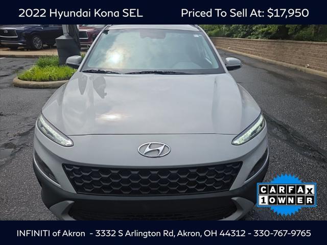 used 2022 Hyundai Kona car, priced at $17,950