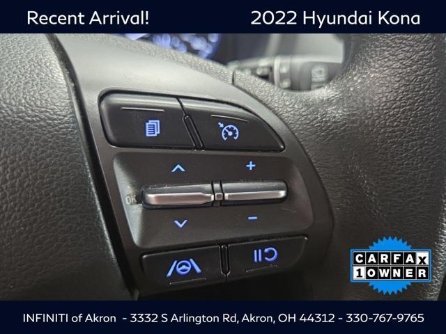 used 2022 Hyundai Kona car, priced at $17,950