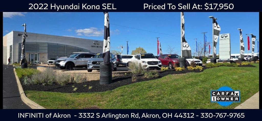 used 2022 Hyundai Kona car, priced at $17,950