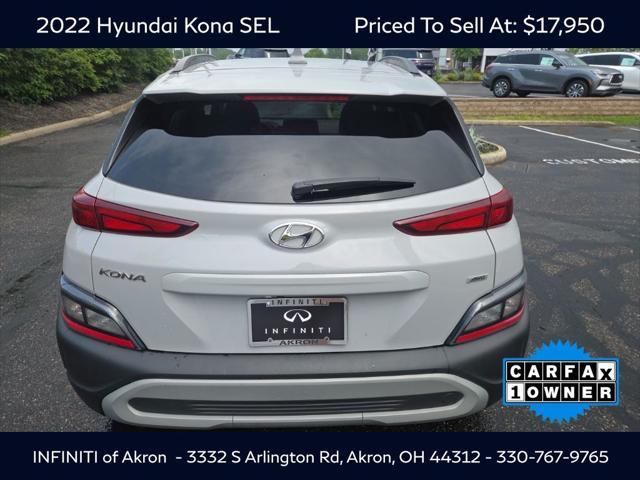 used 2022 Hyundai Kona car, priced at $17,950