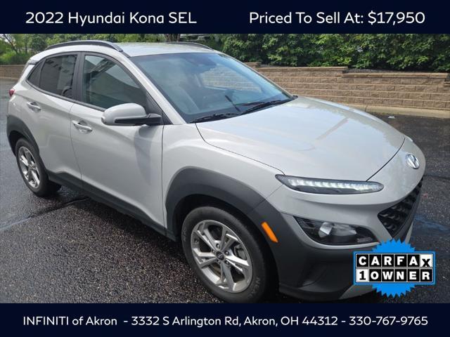 used 2022 Hyundai Kona car, priced at $17,950