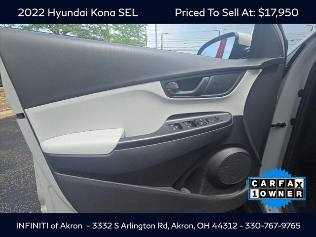 used 2022 Hyundai Kona car, priced at $17,950