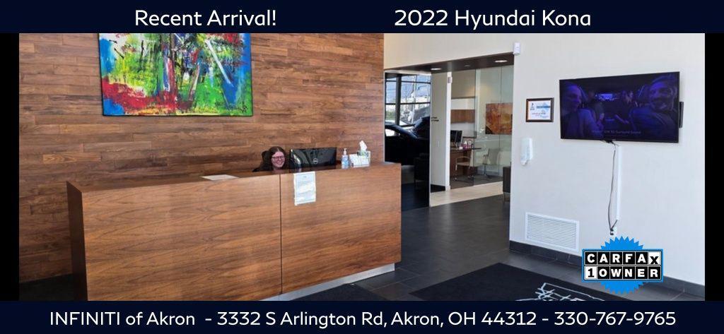 used 2022 Hyundai Kona car, priced at $17,950