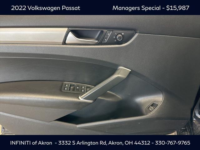 used 2022 Volkswagen Passat car, priced at $15,987