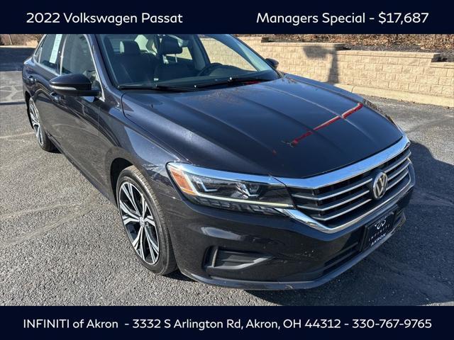 used 2022 Volkswagen Passat car, priced at $17,687