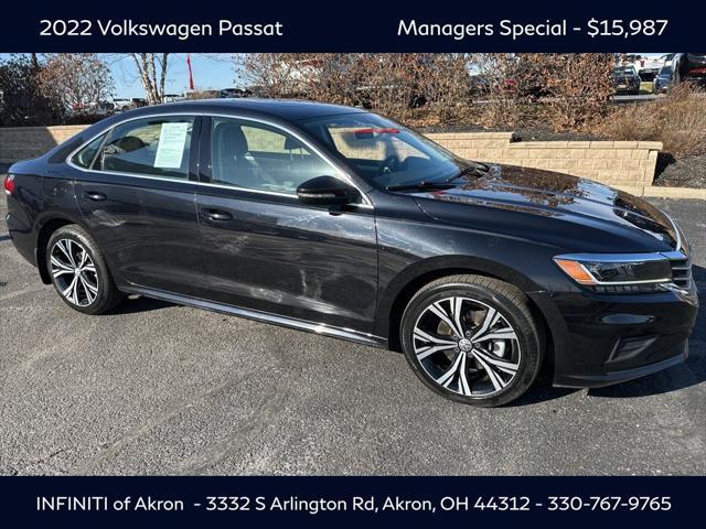 used 2022 Volkswagen Passat car, priced at $15,987