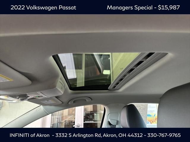 used 2022 Volkswagen Passat car, priced at $15,987