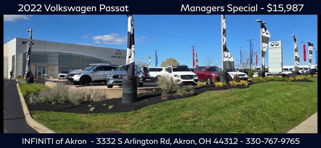 used 2022 Volkswagen Passat car, priced at $15,987