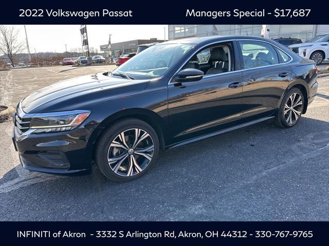 used 2022 Volkswagen Passat car, priced at $17,687