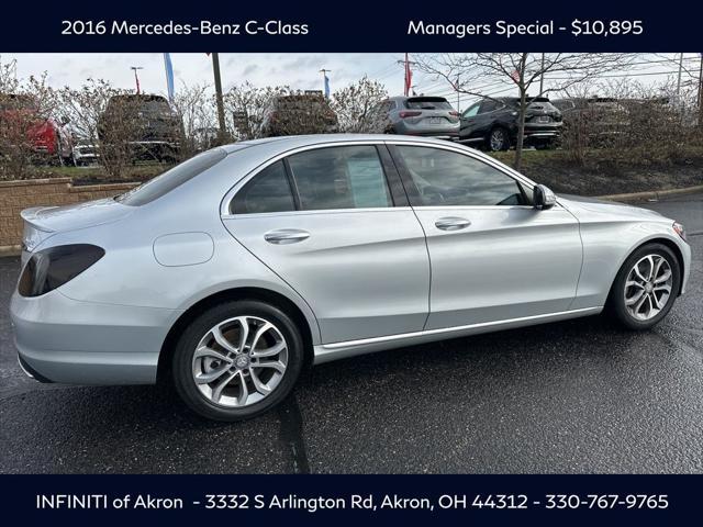 used 2016 Mercedes-Benz C-Class car, priced at $10,895