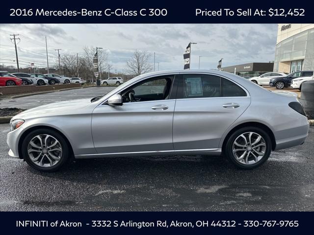 used 2016 Mercedes-Benz C-Class car, priced at $12,452