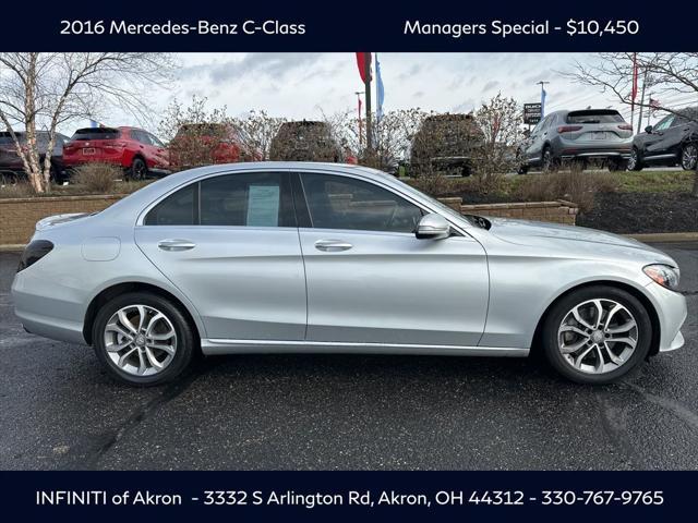 used 2016 Mercedes-Benz C-Class car, priced at $10,450