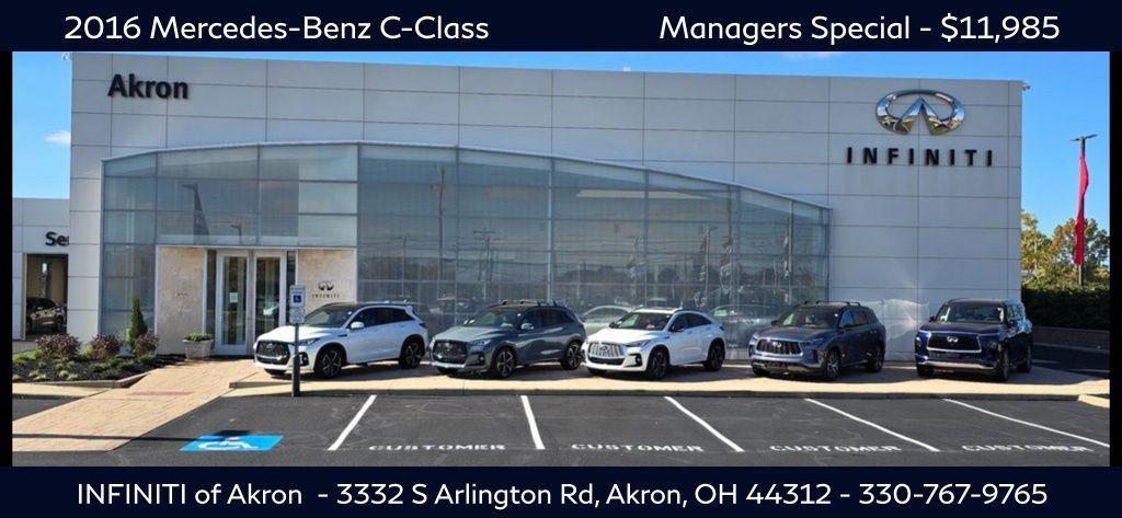 used 2016 Mercedes-Benz C-Class car, priced at $11,985