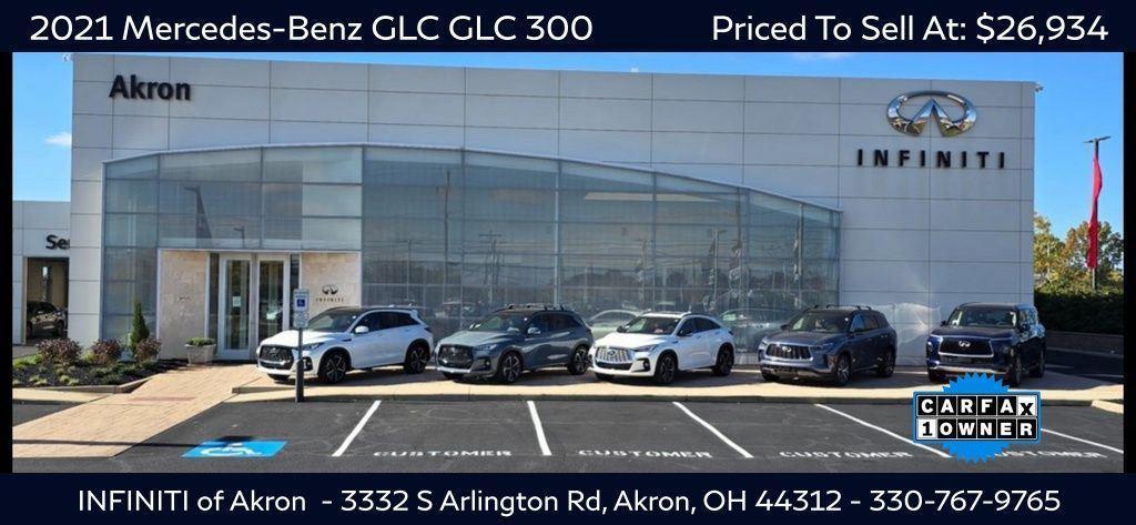 used 2021 Mercedes-Benz GLC 300 car, priced at $26,934
