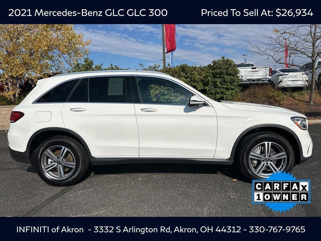 used 2021 Mercedes-Benz GLC 300 car, priced at $26,934