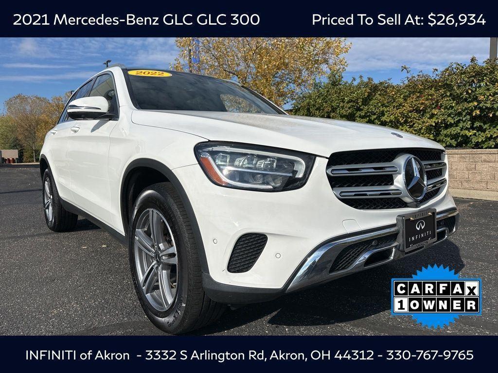 used 2021 Mercedes-Benz GLC 300 car, priced at $26,934