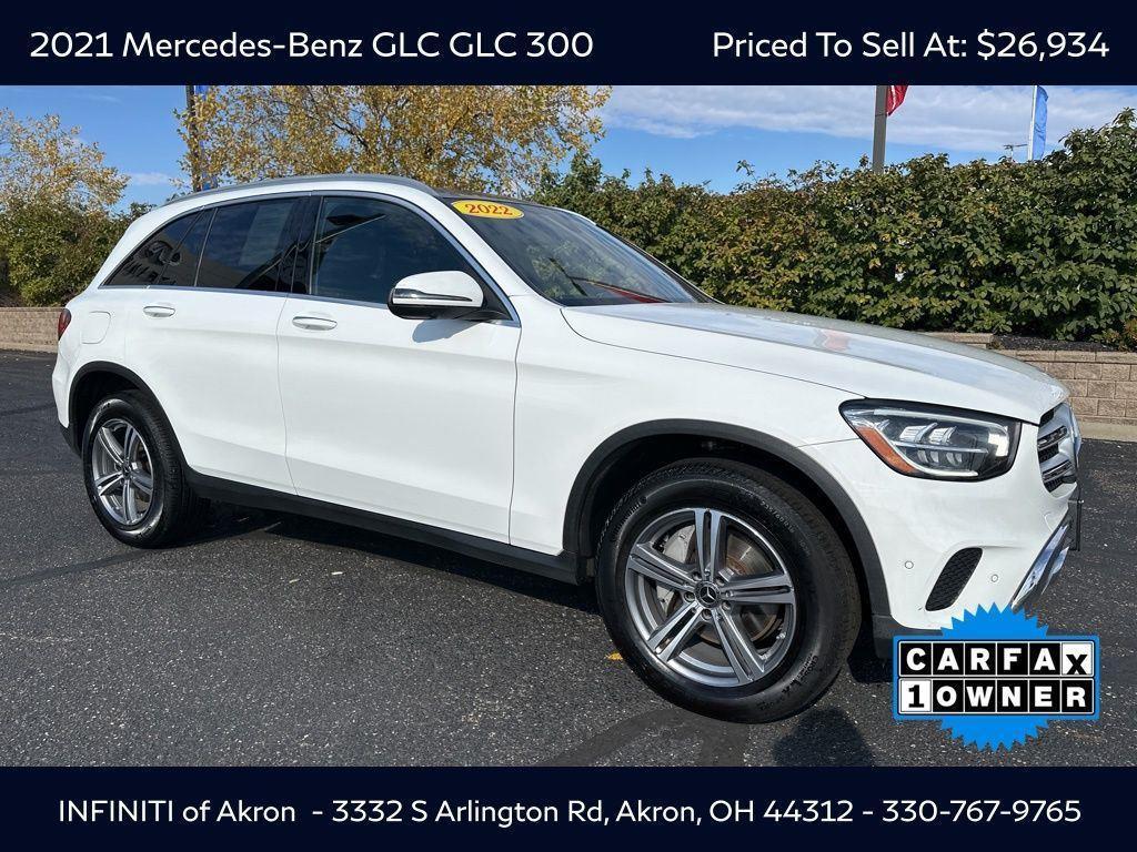 used 2021 Mercedes-Benz GLC 300 car, priced at $26,934