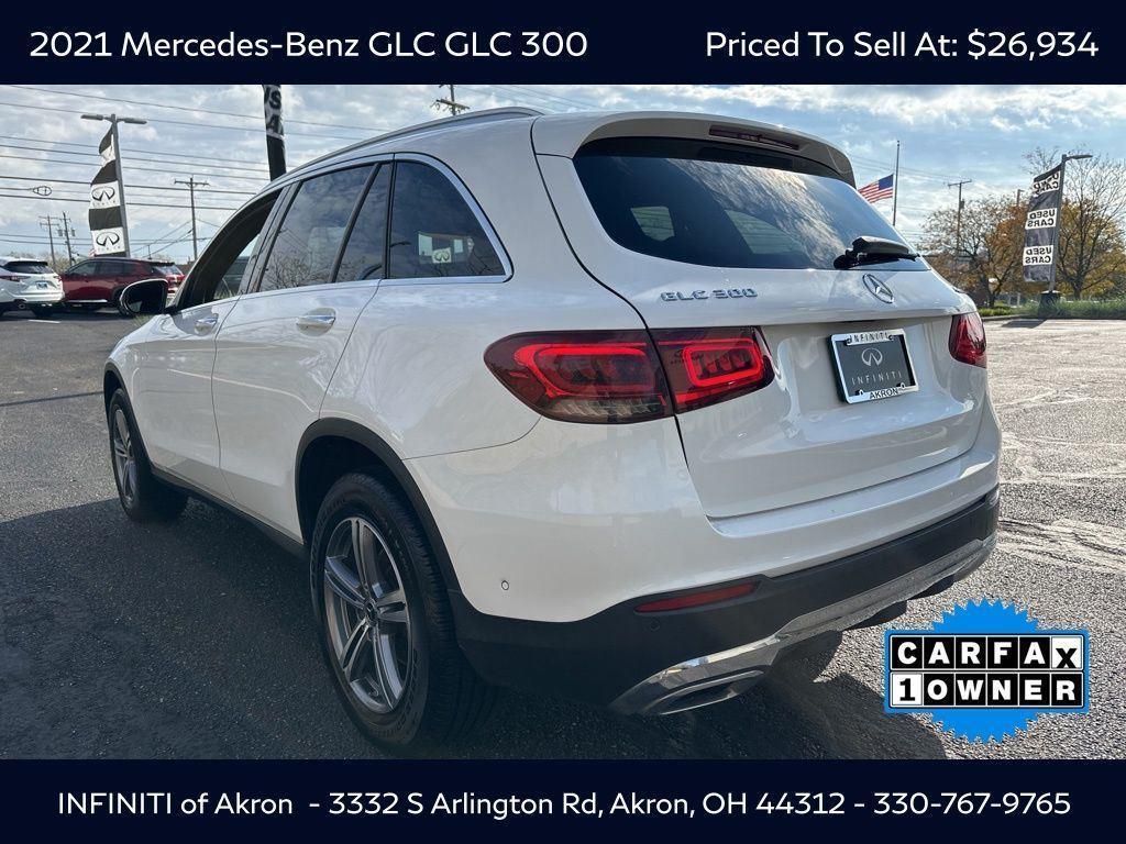 used 2021 Mercedes-Benz GLC 300 car, priced at $26,934