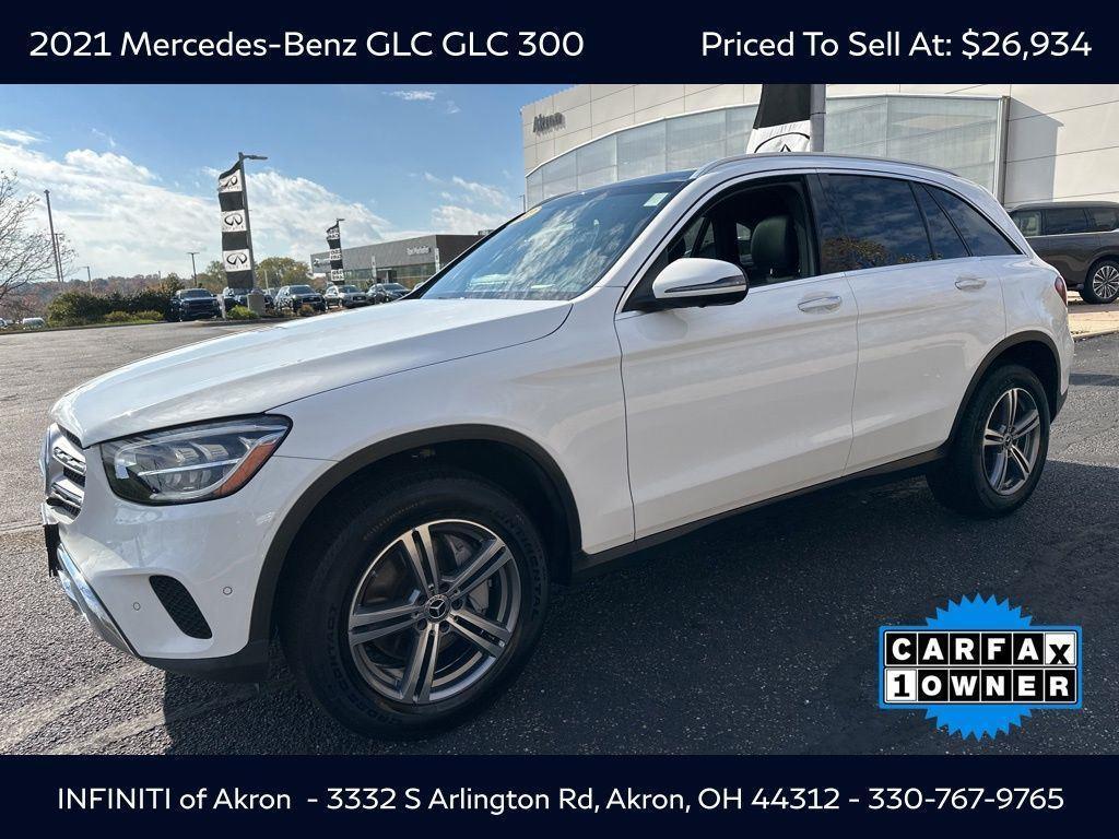 used 2021 Mercedes-Benz GLC 300 car, priced at $26,934