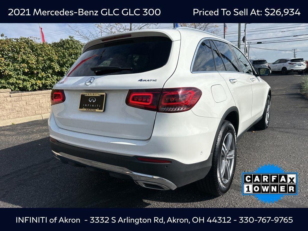 used 2021 Mercedes-Benz GLC 300 car, priced at $26,934