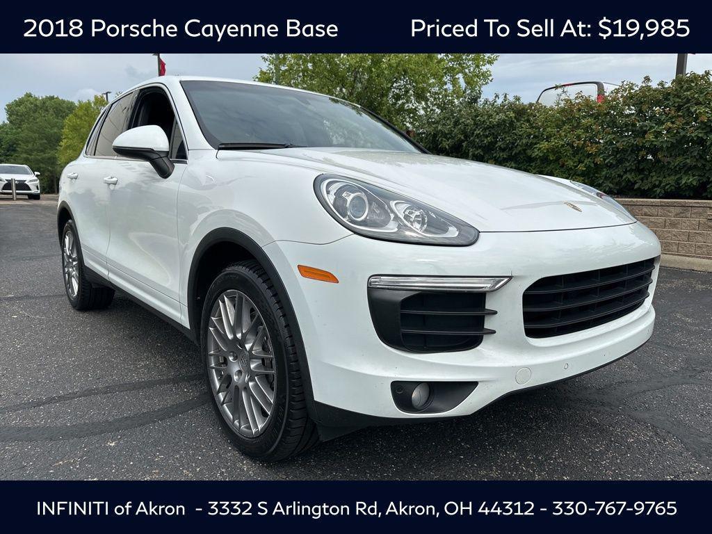 used 2018 Porsche Cayenne car, priced at $19,985
