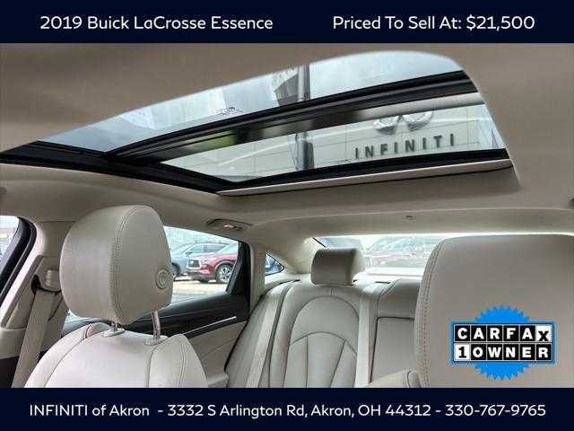 used 2019 Buick LaCrosse car, priced at $21,500