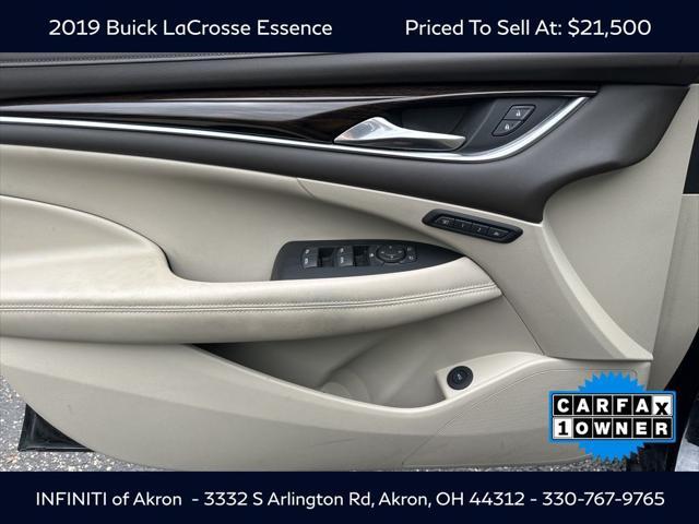 used 2019 Buick LaCrosse car, priced at $21,500