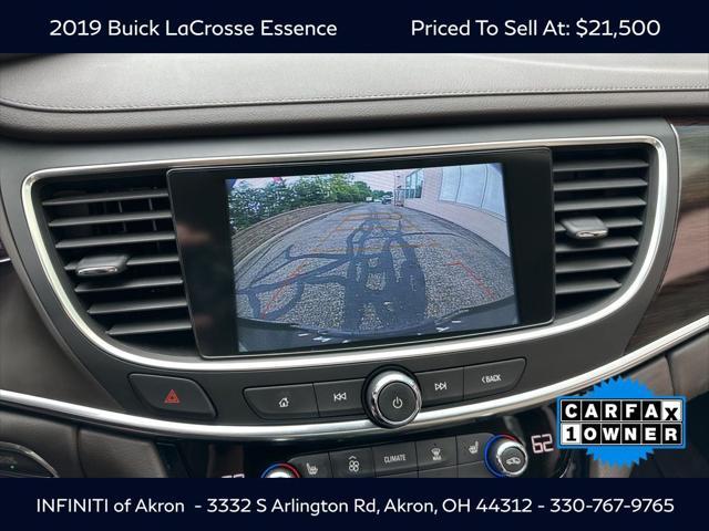 used 2019 Buick LaCrosse car, priced at $21,500