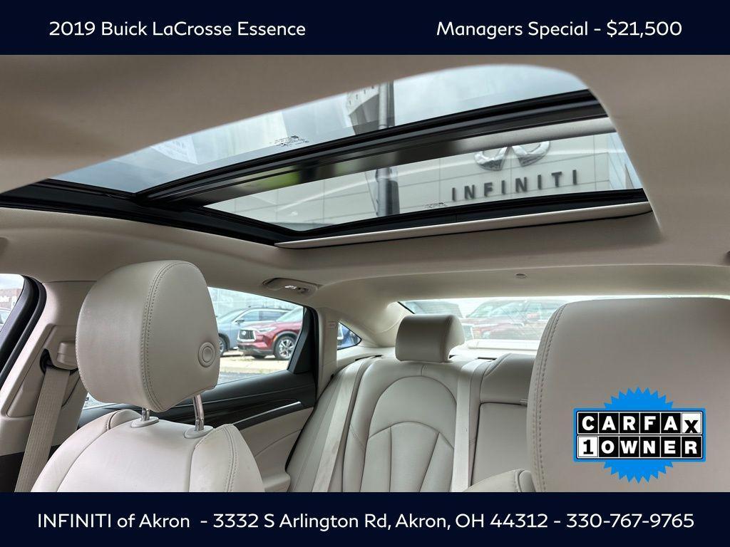used 2019 Buick LaCrosse car, priced at $21,500