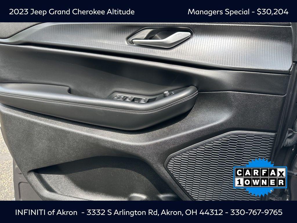 used 2023 Jeep Grand Cherokee car, priced at $30,204
