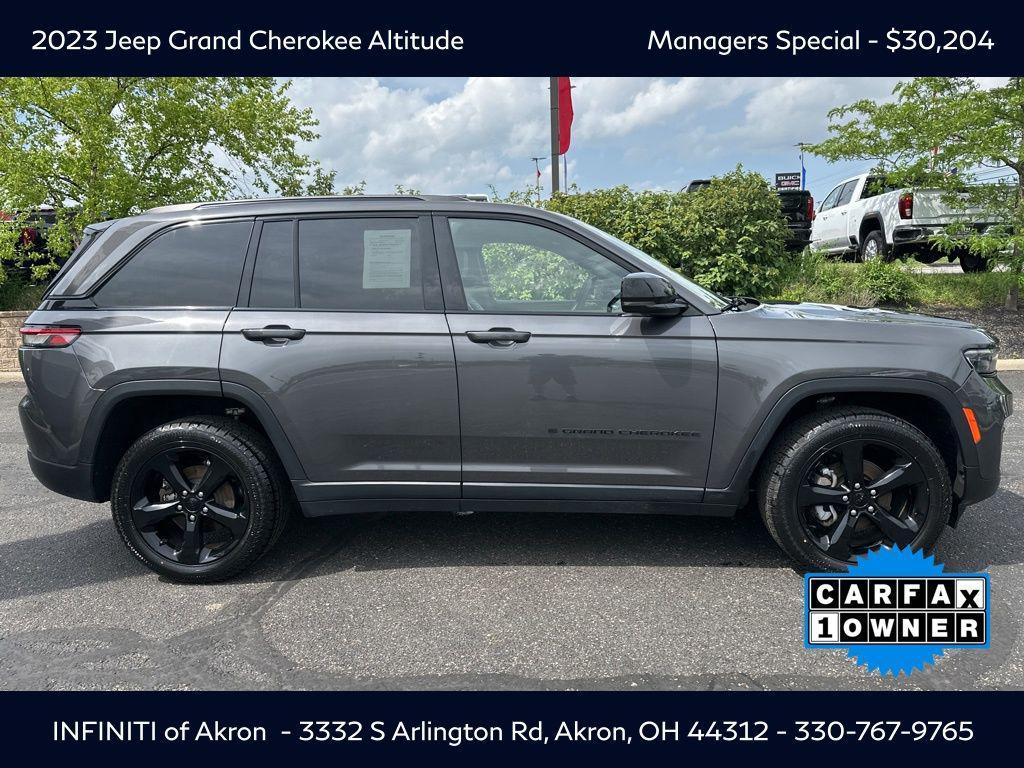 used 2023 Jeep Grand Cherokee car, priced at $30,204