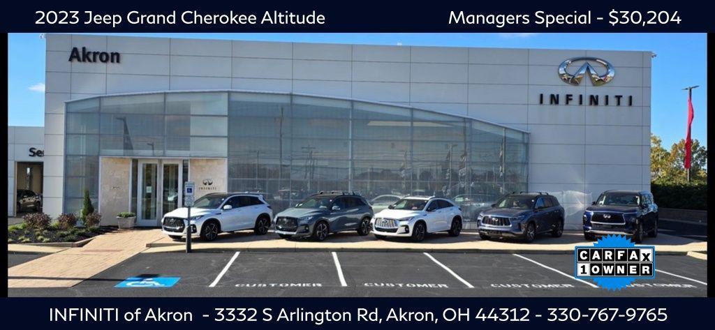 used 2023 Jeep Grand Cherokee car, priced at $30,204