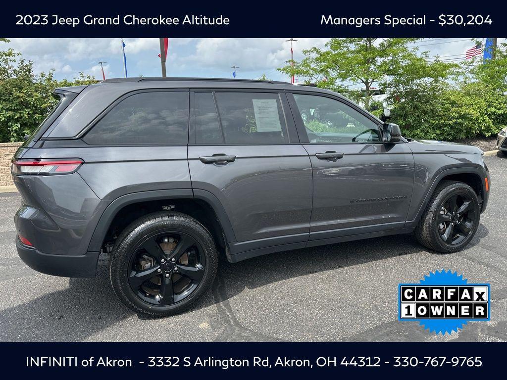 used 2023 Jeep Grand Cherokee car, priced at $30,204