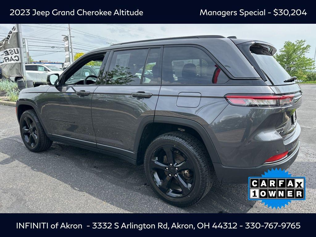 used 2023 Jeep Grand Cherokee car, priced at $30,204