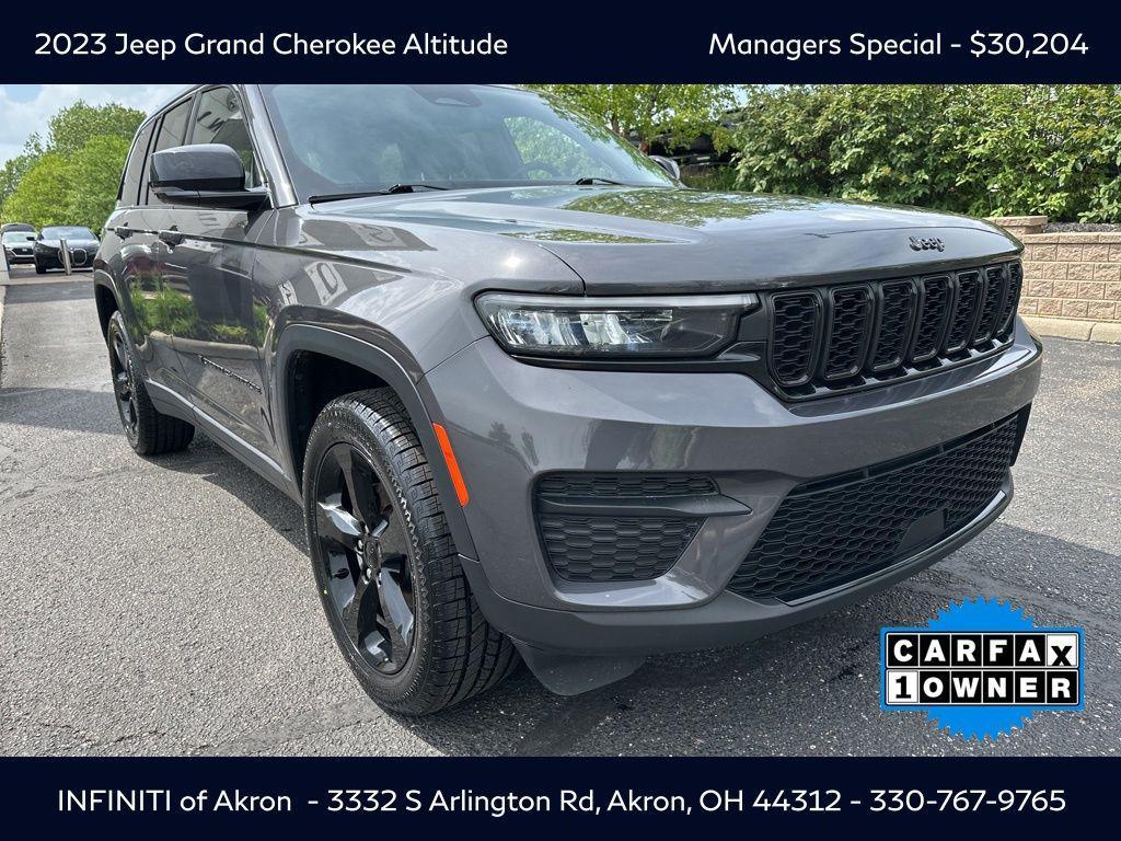 used 2023 Jeep Grand Cherokee car, priced at $30,204