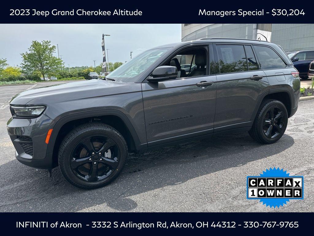 used 2023 Jeep Grand Cherokee car, priced at $30,204