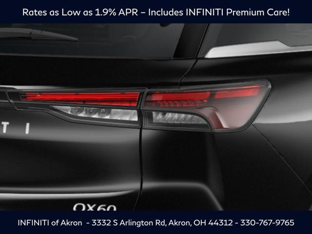new 2025 INFINITI QX60 car, priced at $58,674