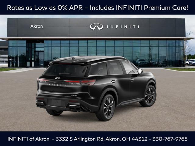 new 2025 INFINITI QX60 car, priced at $58,674