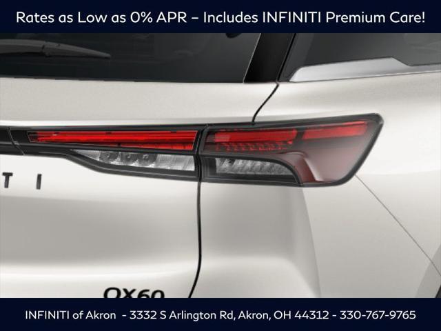 new 2025 INFINITI QX60 car, priced at $60,498