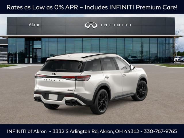 new 2025 INFINITI QX60 car, priced at $60,498