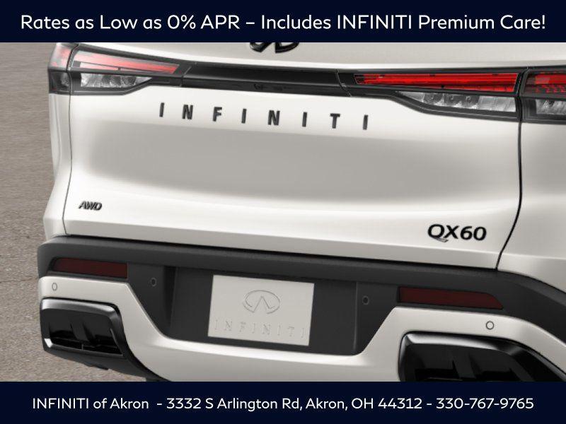 new 2025 INFINITI QX60 car, priced at $60,498